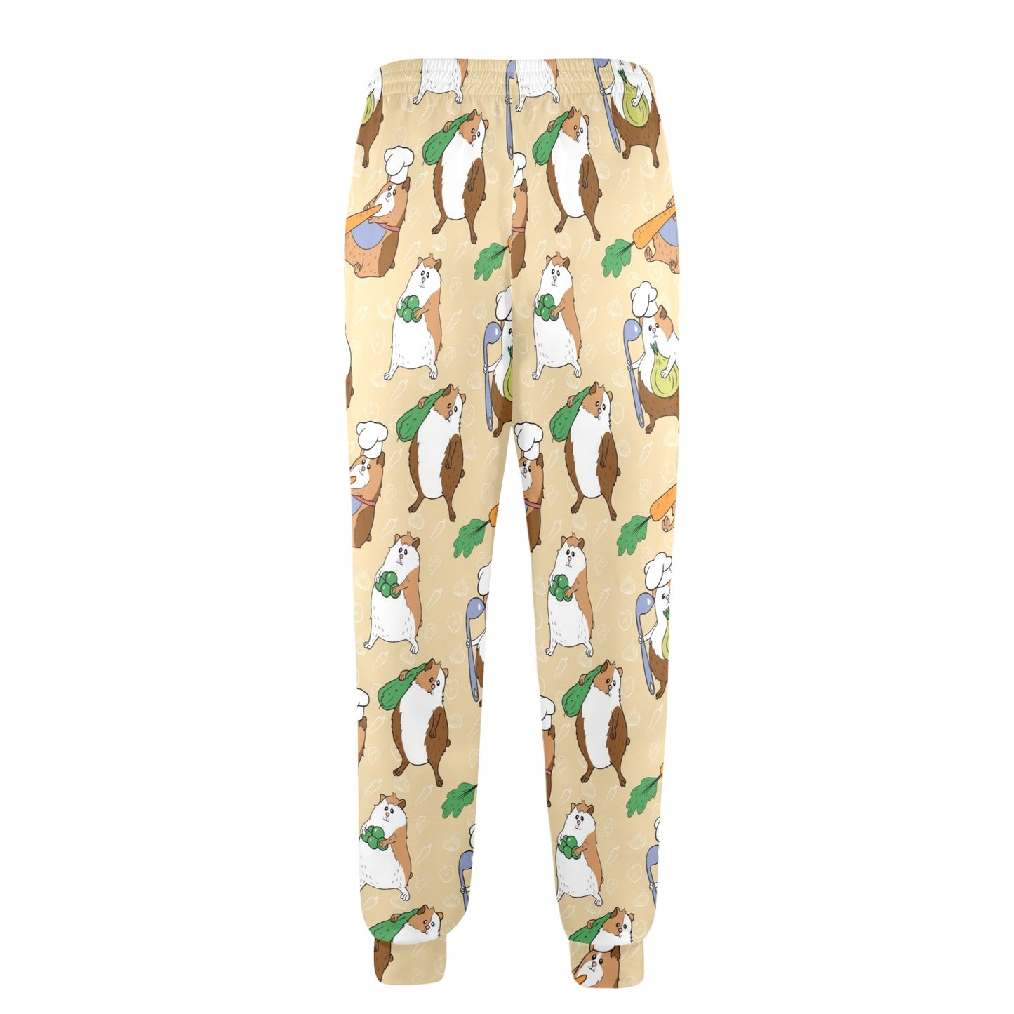 Guinea Pig Pattern Print Design 03 Men's Casual Track Pants