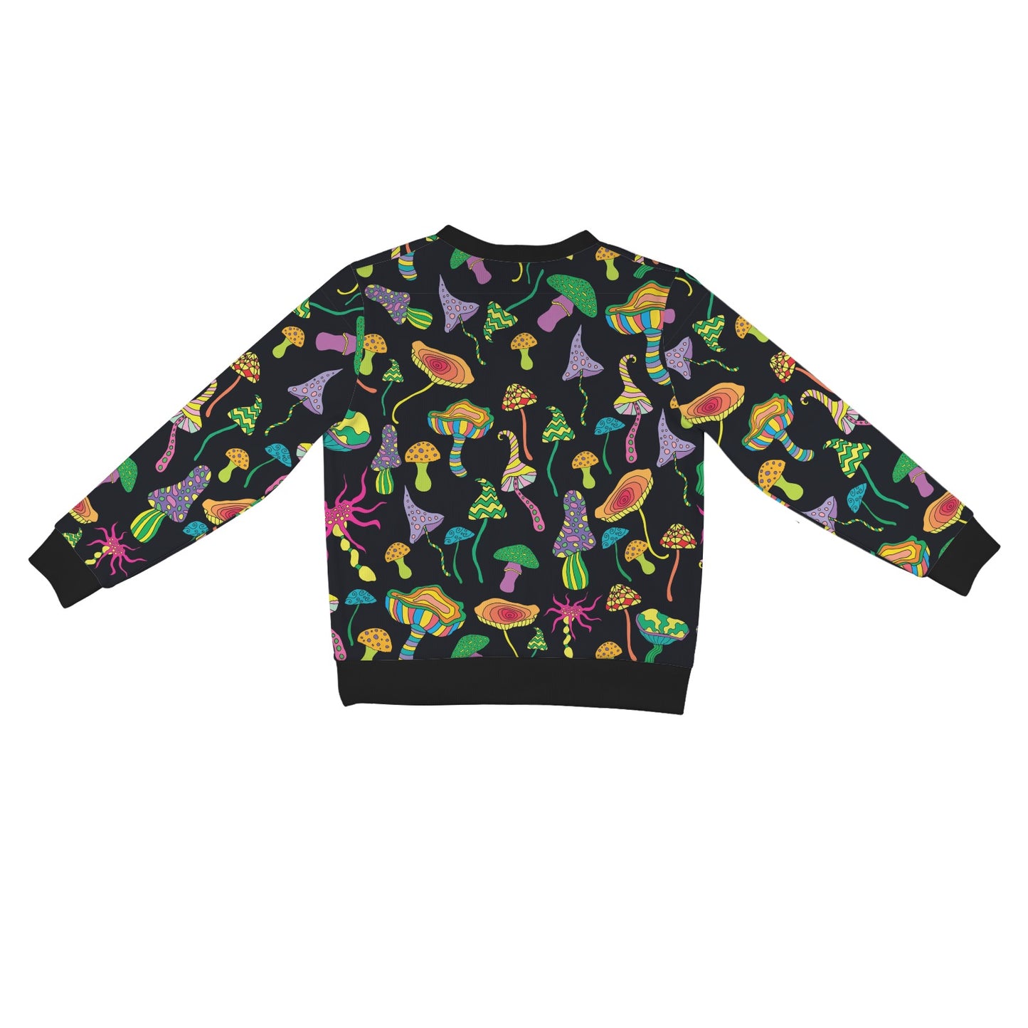 Psychedelic Mushroom Pattern Print Design A02 Women's Cardigan