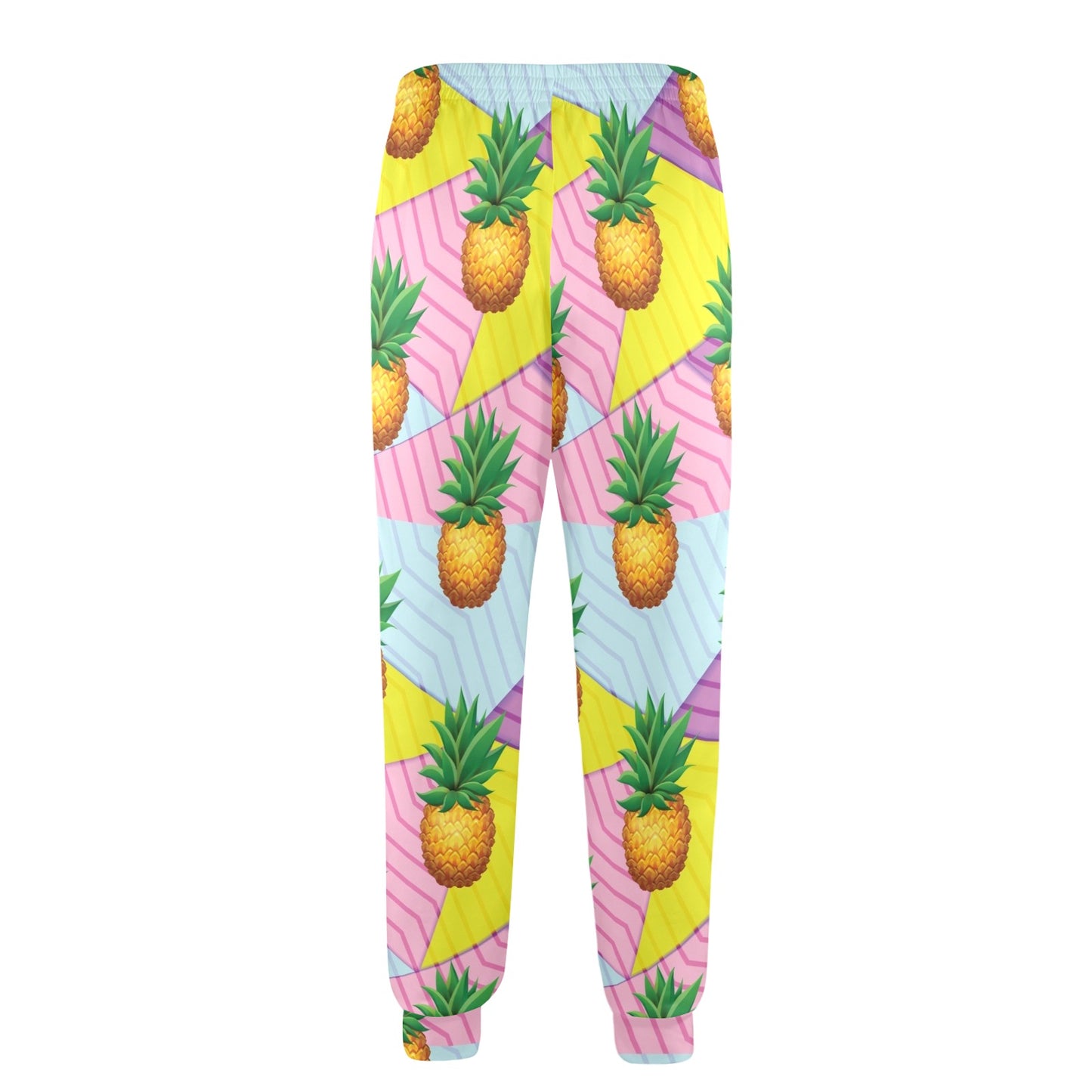 Pineapple Pattern Print Design PP05 Men's Casual Track Pants