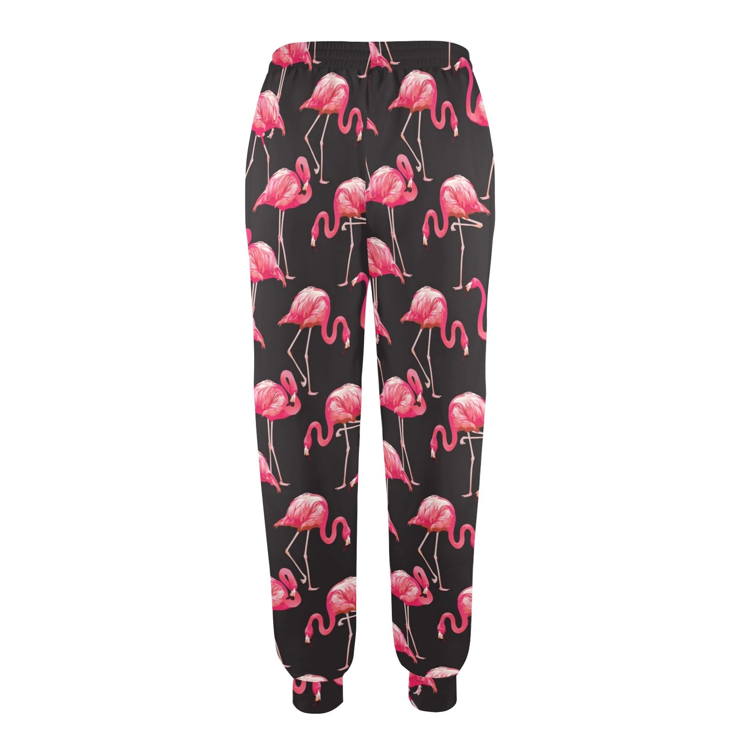 Flamingo Design Print Pattern JJ0182 Women's Casual Track Pants