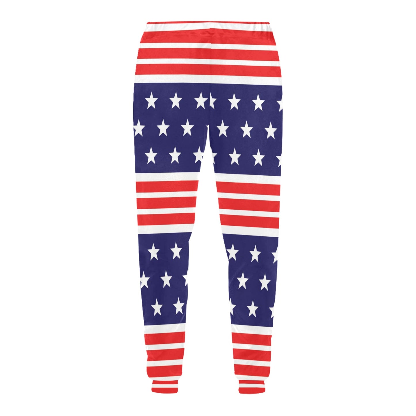Patriotic Pattern Print Design A04 Men's Sweatpants
