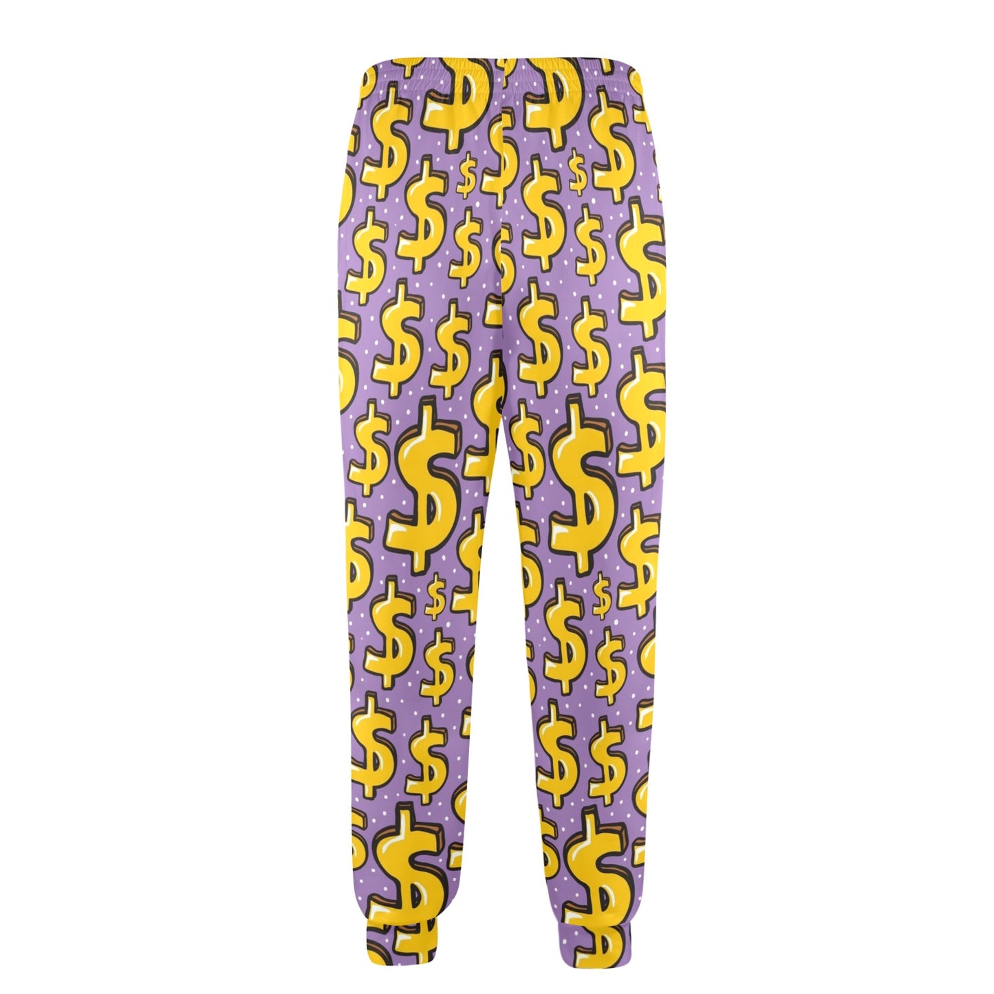 Dollar Pattern Print Design DO01 Men's Casual Track Pants
