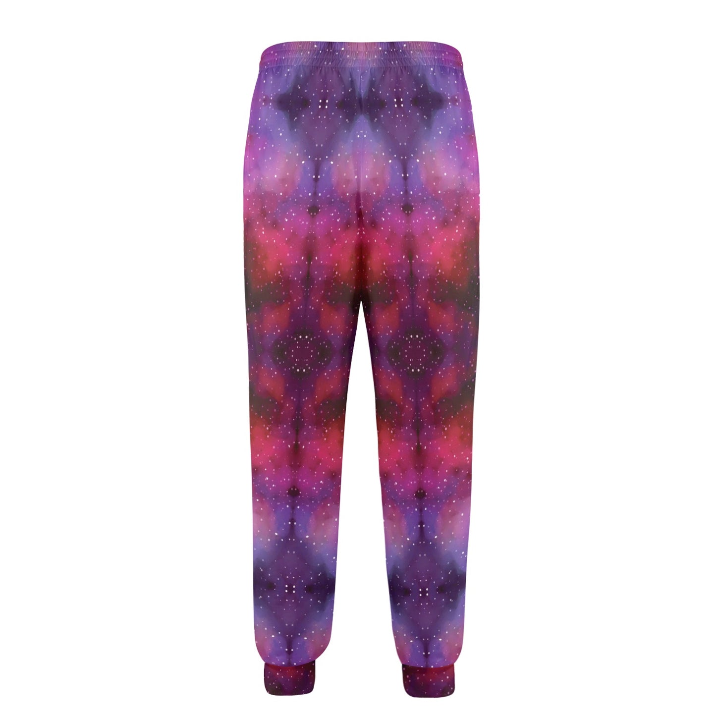 galaxy Design Print Pattern JJ0238 Men's Casual Track Pants
