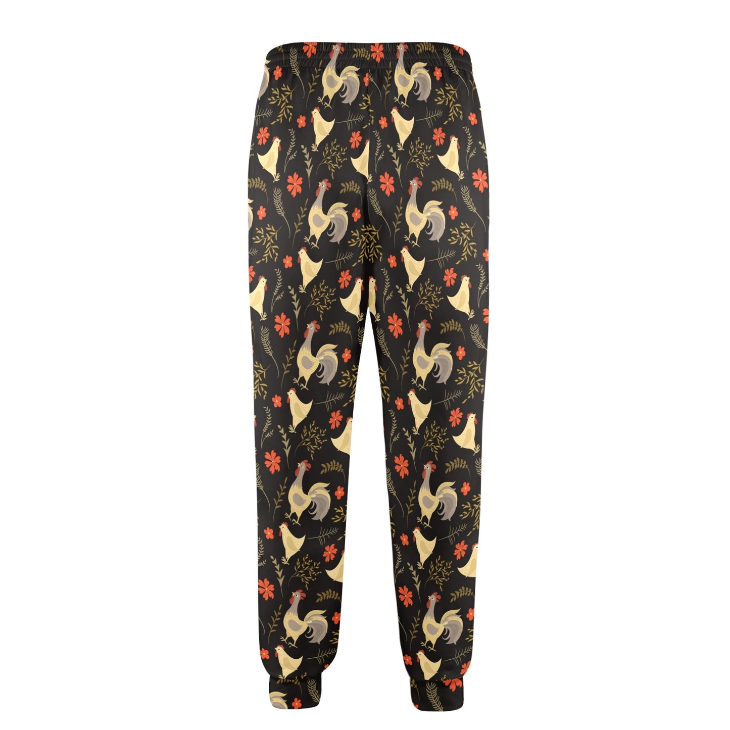 Chicken Pattern Print Design 04 Men's Casual Track Pants