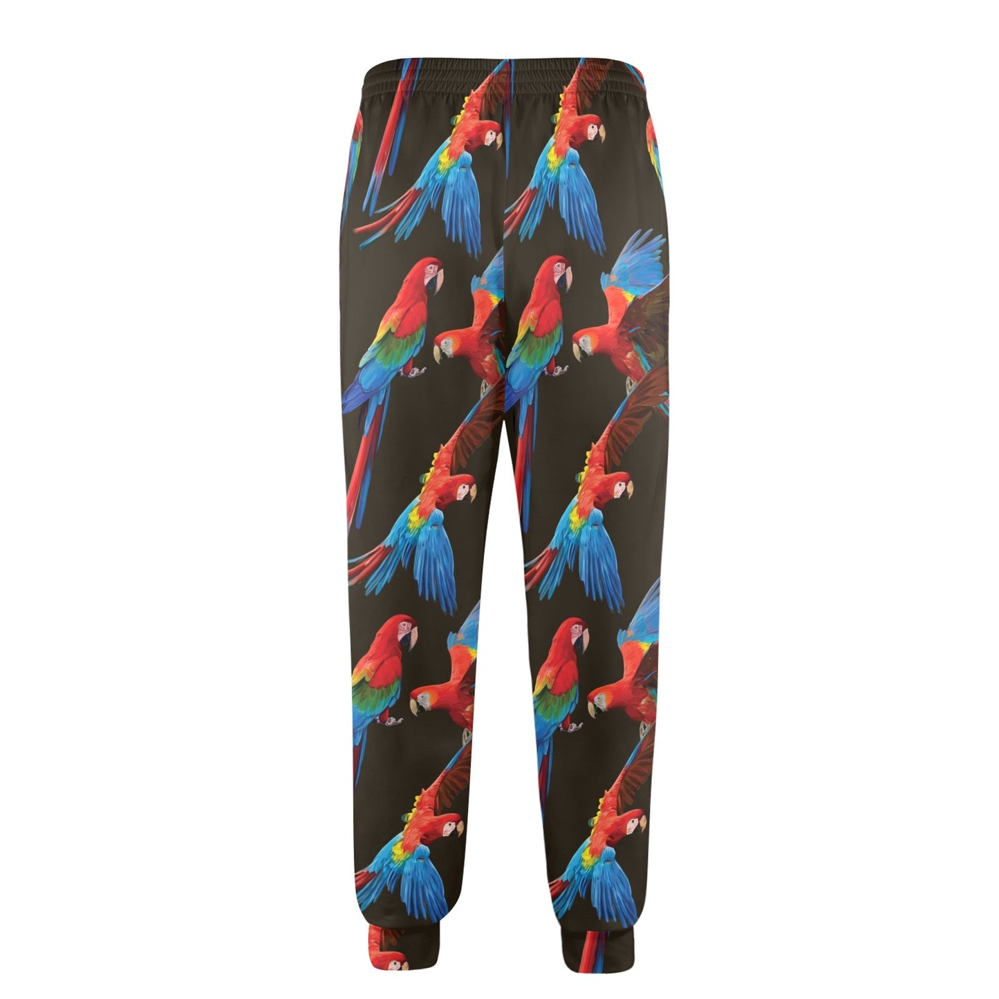 Macaw Pattern Print Design 04 Men's Casual Track Pants
