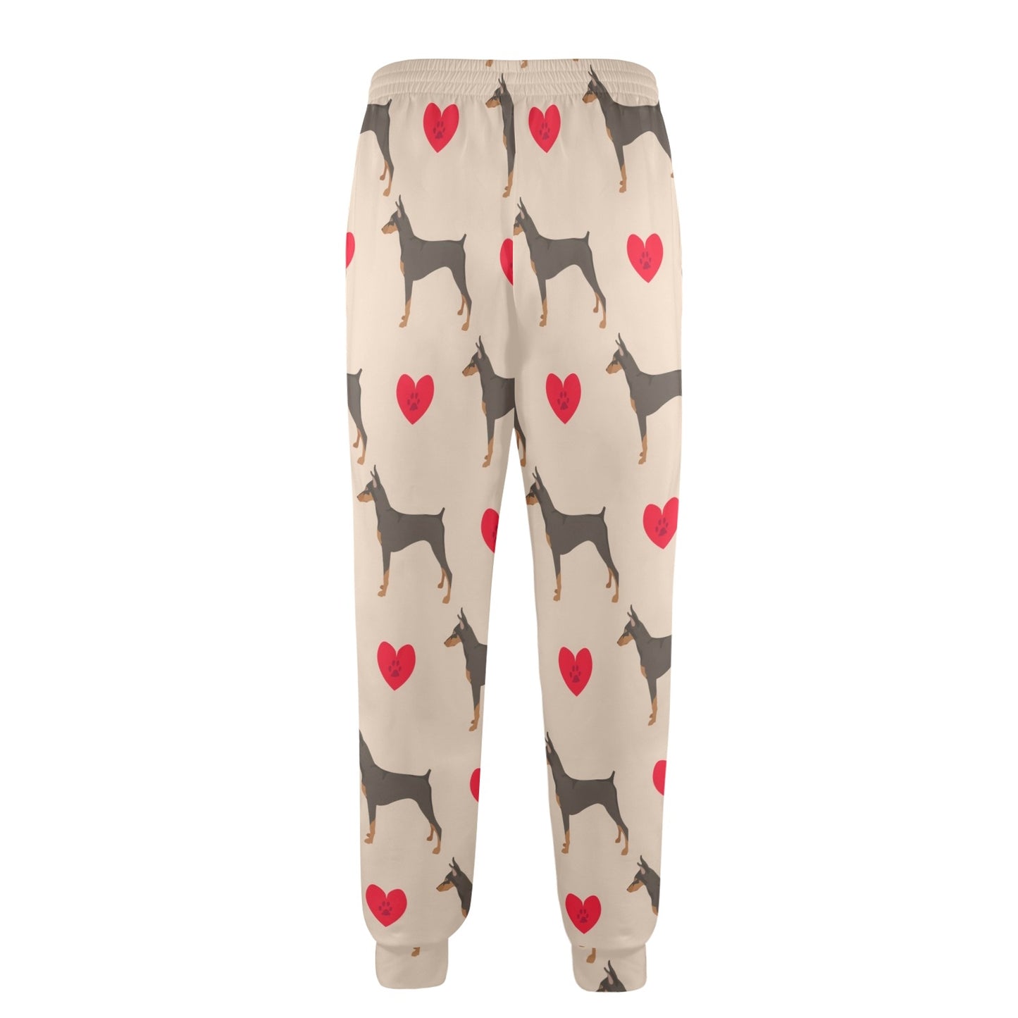 Doberman Pinschers Design Print Pattern JJ0113 Men's Casual Track Pants