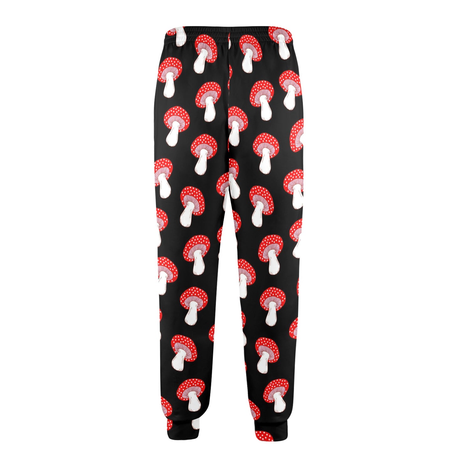 Mushroom Pattern Print Design A02 Men's Casual Track Pants