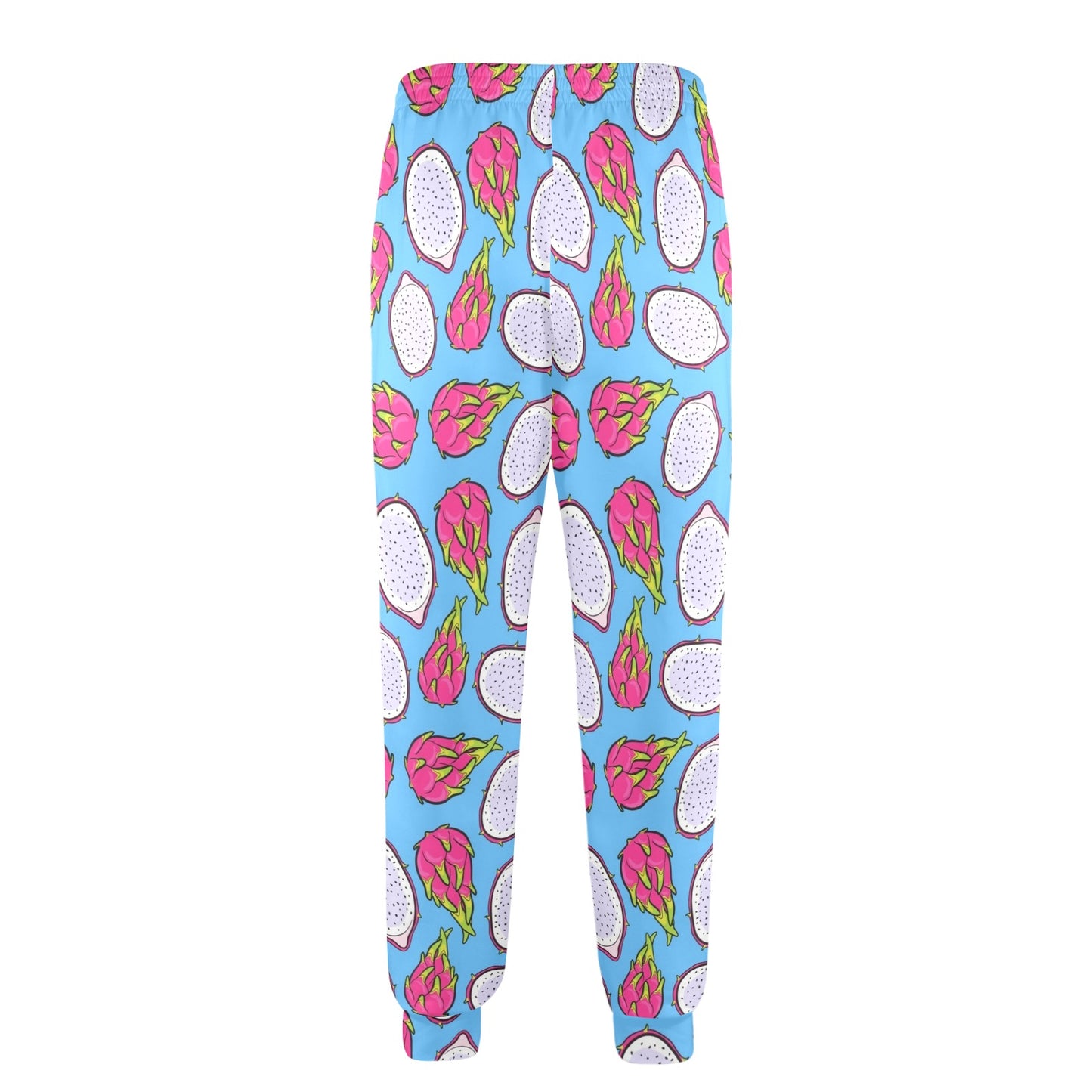 Dragonfruit Pattern Print Design DF04 Men's Casual Track Pants