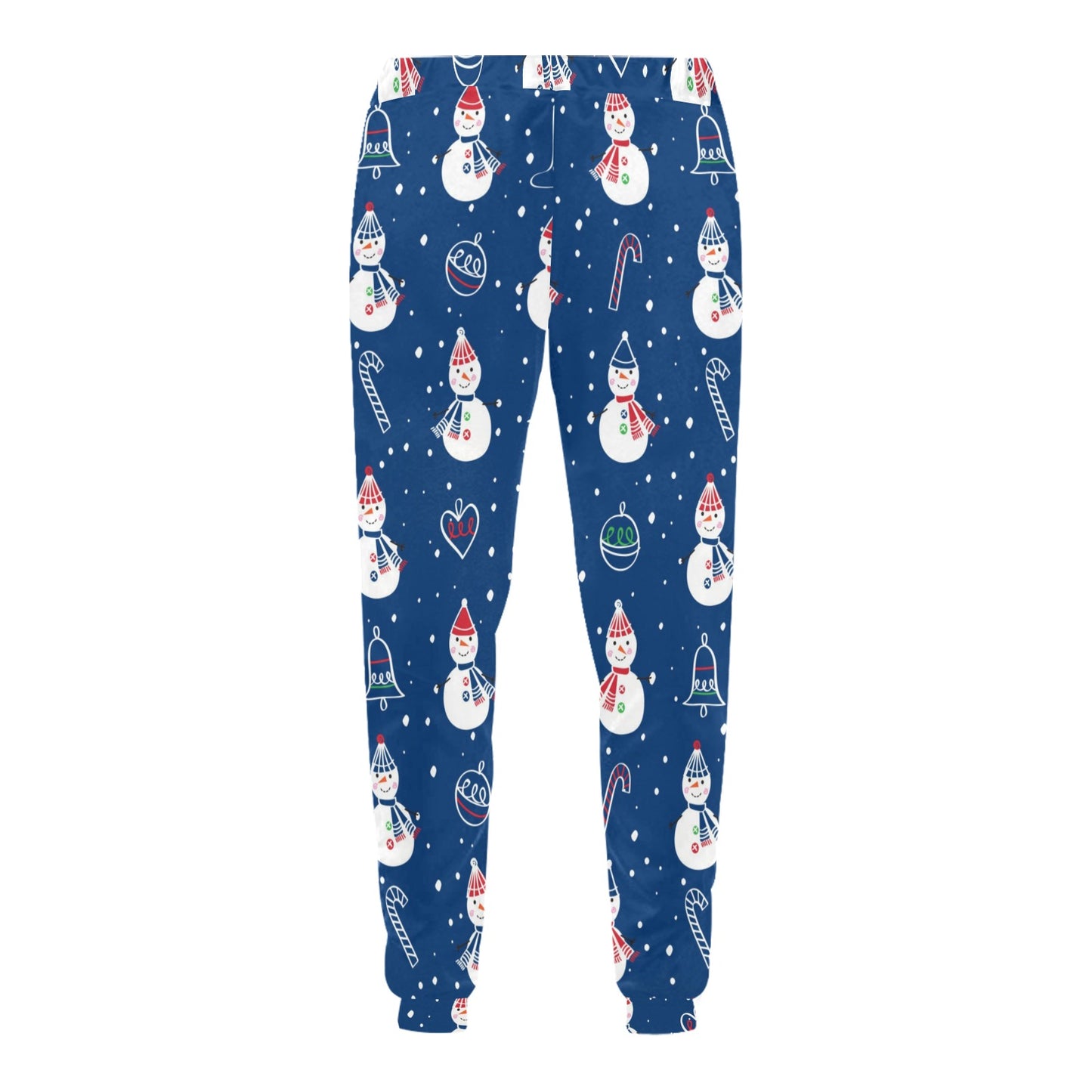 Snowman Print Design LKS306 Men's Sweatpants