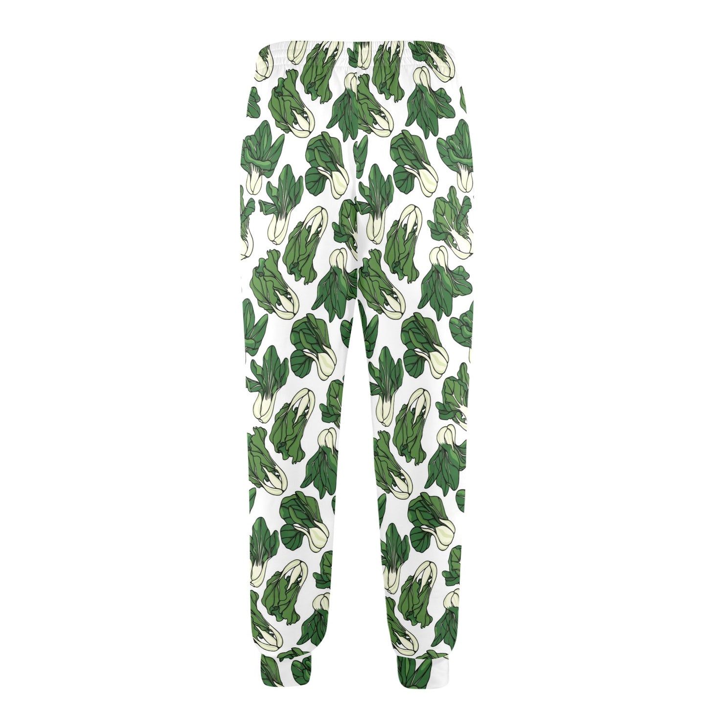 Bok Choy Pattern Print Design 02 Men's Casual Track Pants
