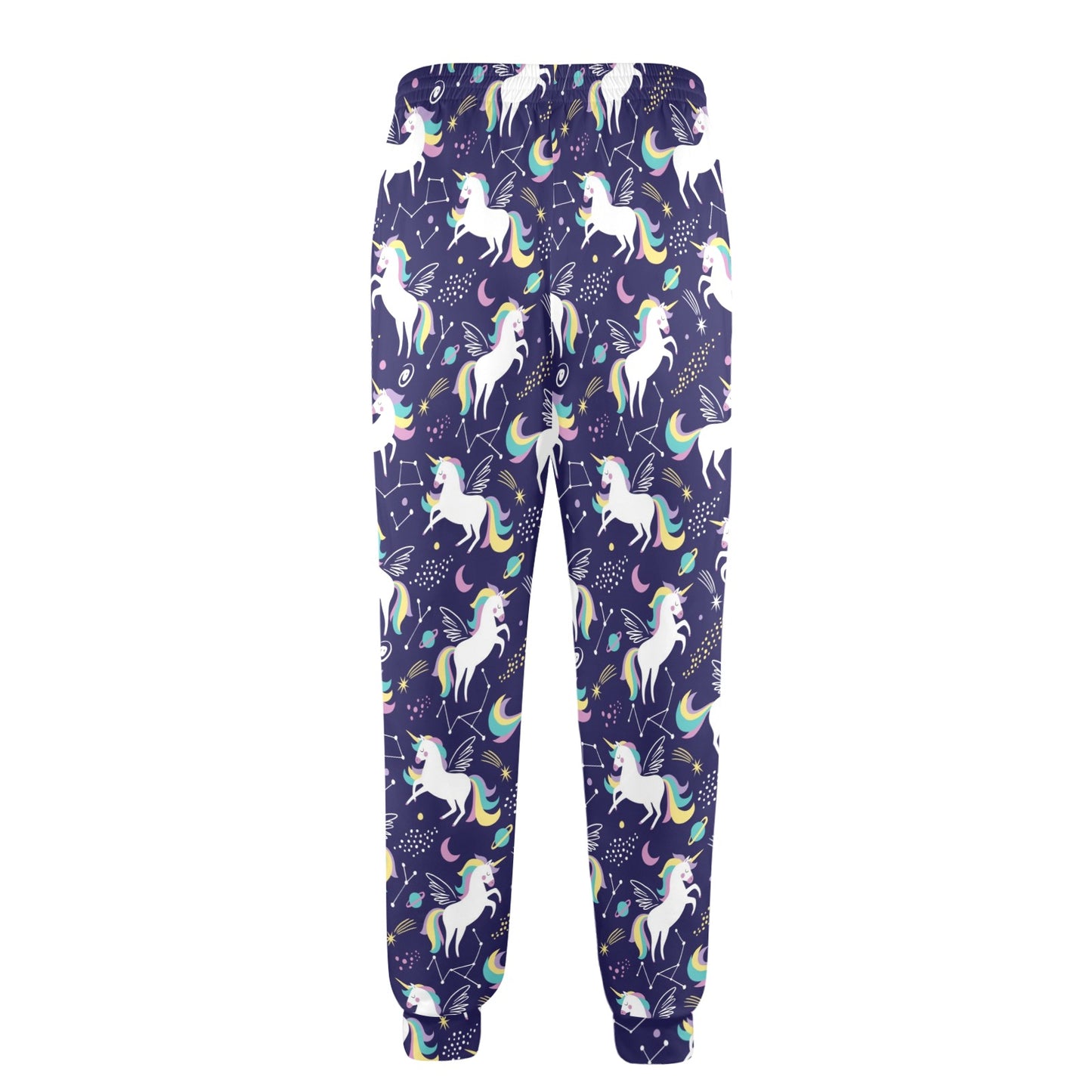 Unicorn Print Design LKS305 Men's Casual Track Pants