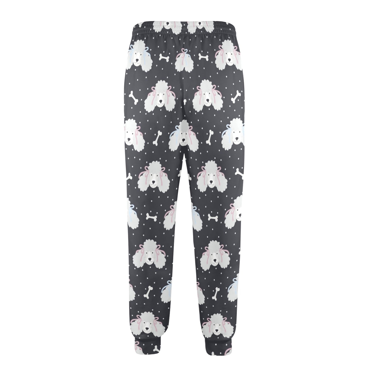 Poodle Pattern Print Design A03 Men's Casual Track Pants