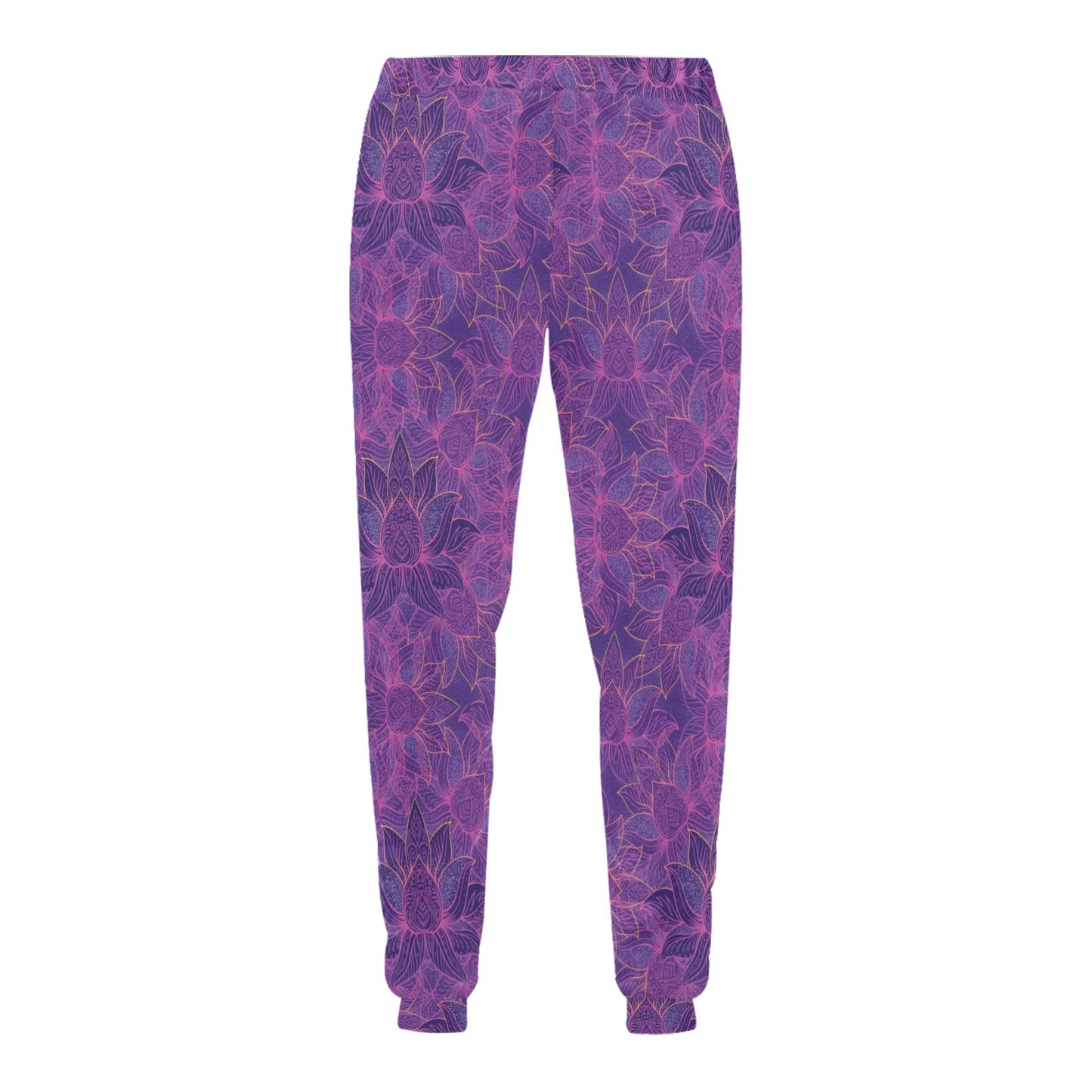 Bohemian Lotus Mandala Style Men's Sweatpants