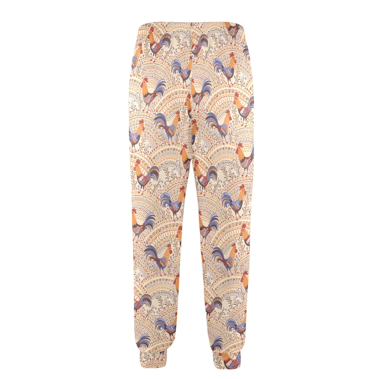 Chicken Boho Style Pattern Men's Casual Track Pants