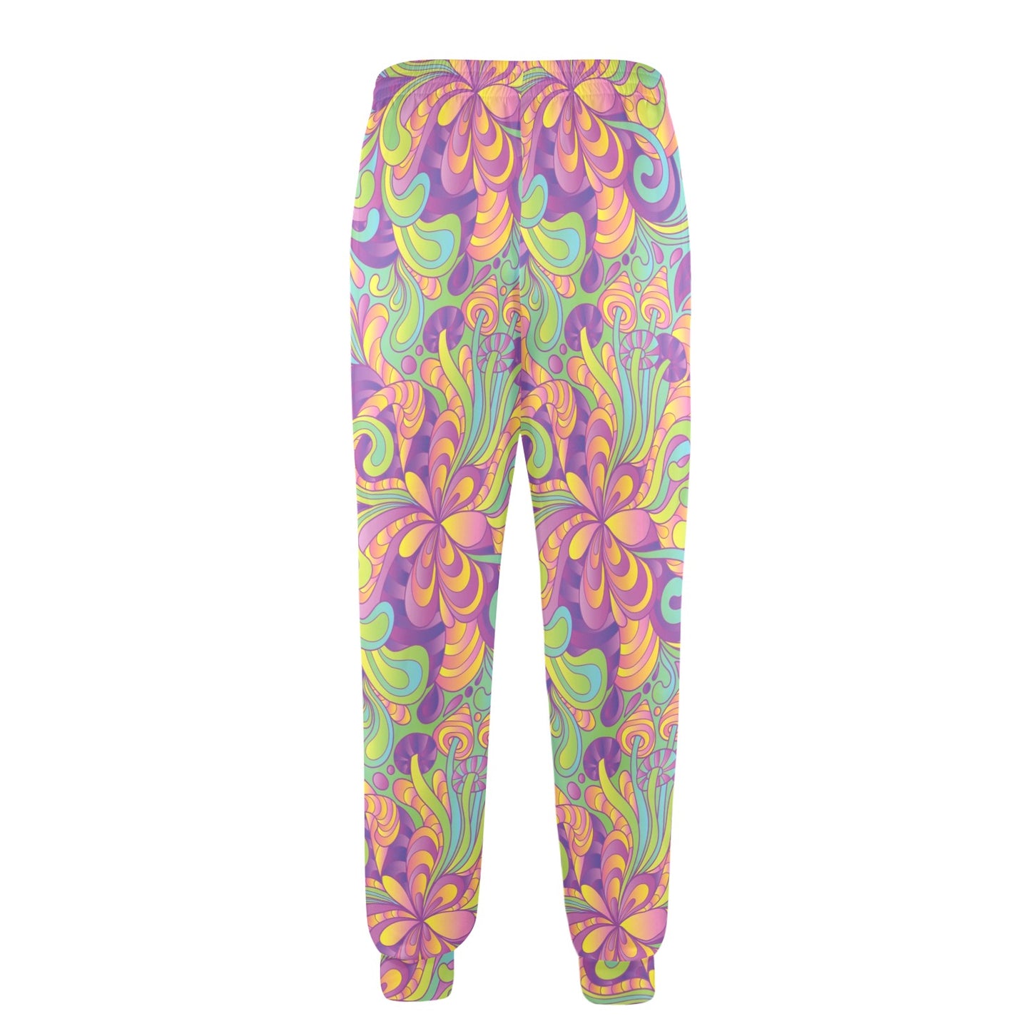 Psychedelic Mushroom Pattern Print Design A05 Men's Casual Track Pants