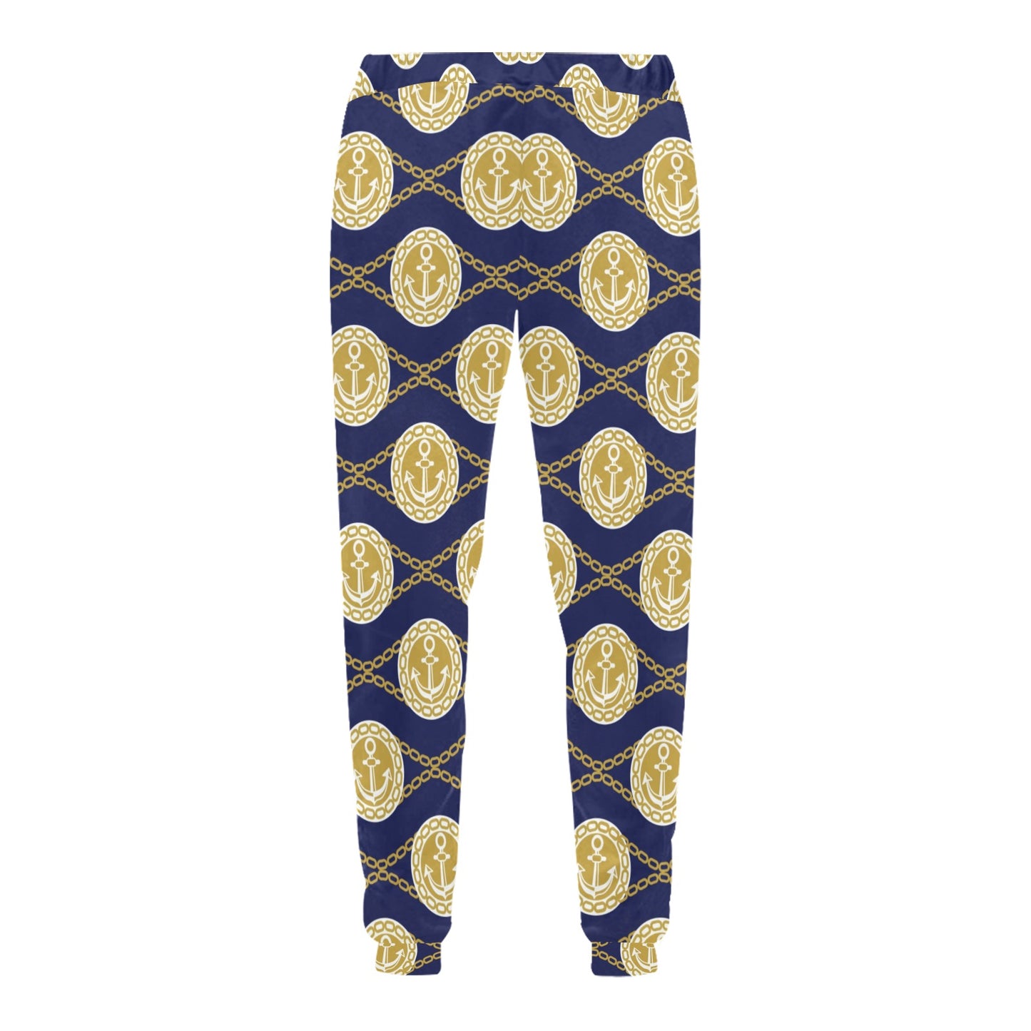 Anchor Luxury Pattern Men's Sweatpants