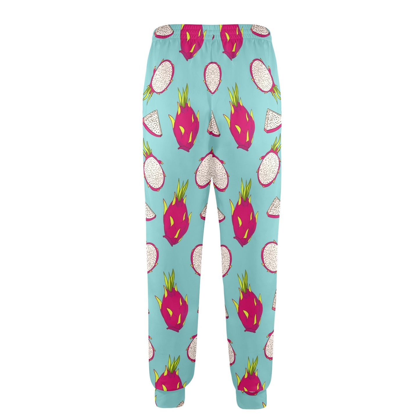 Dragonfruit Pattern Print Design DF01 Men's Casual Track Pants
