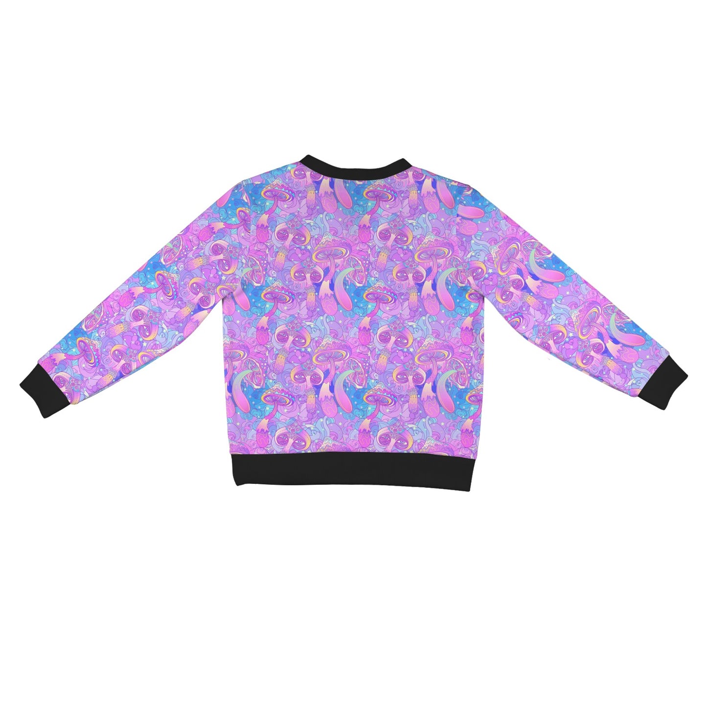 Psychedelic Trippy Mushroom Print Women's Cardigan