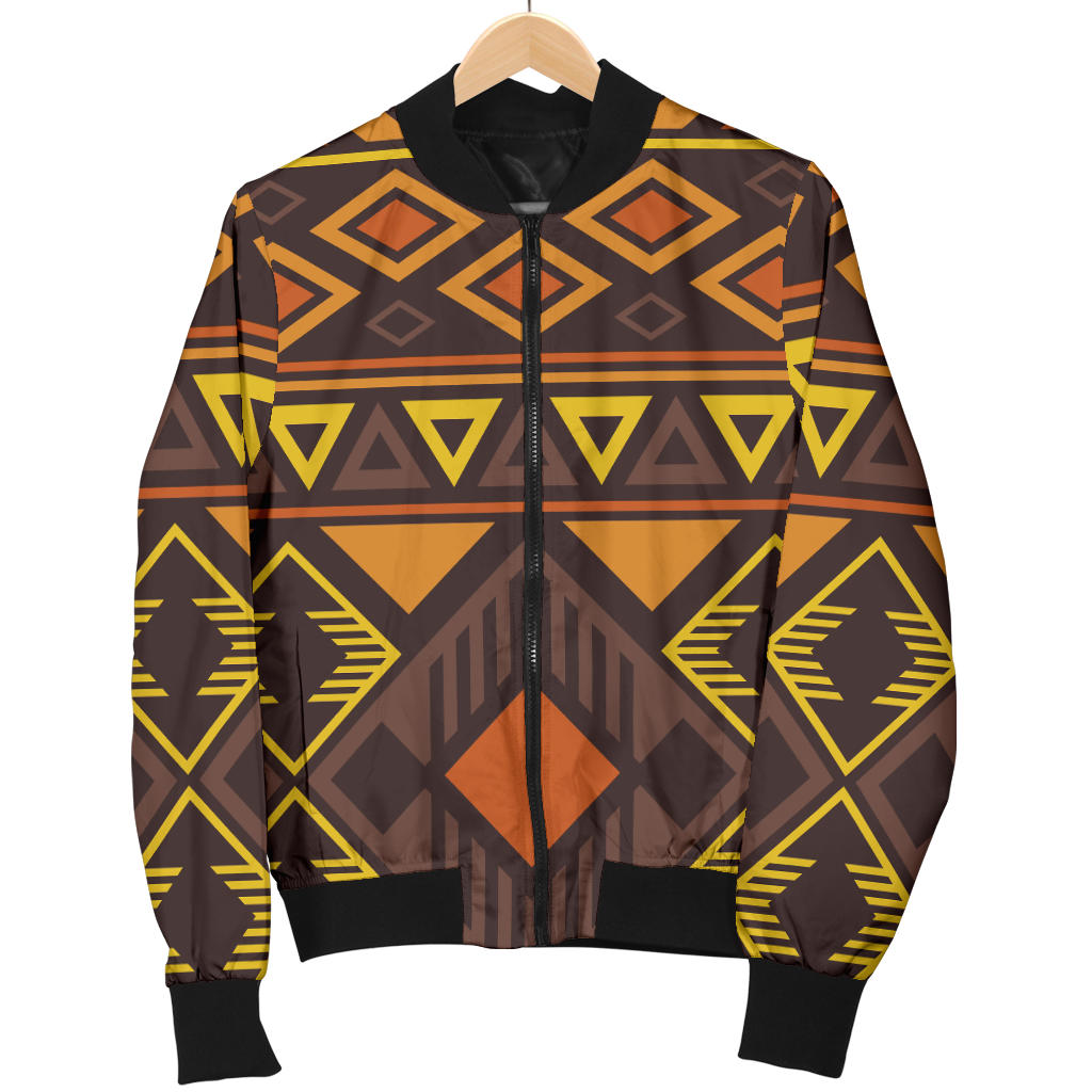 Navajo Pattern Print Design A06 Men Bomber Jacket
