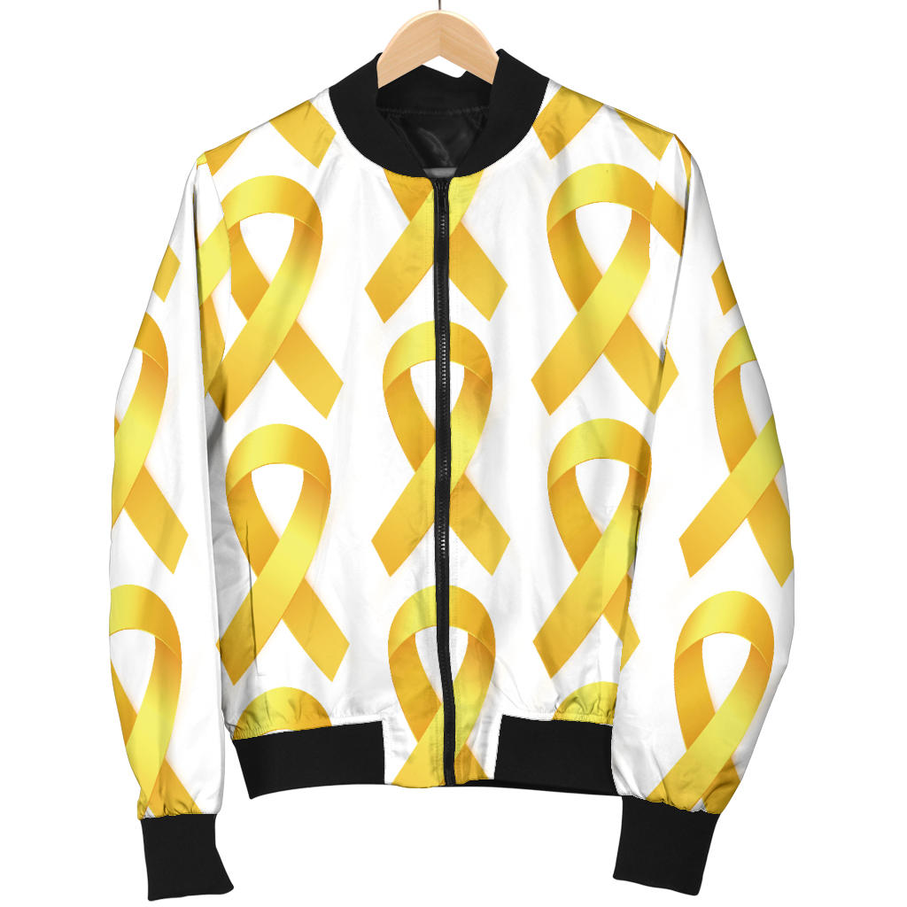 Bone cancer Pattern Print Design 02 Men Bomber Jacket