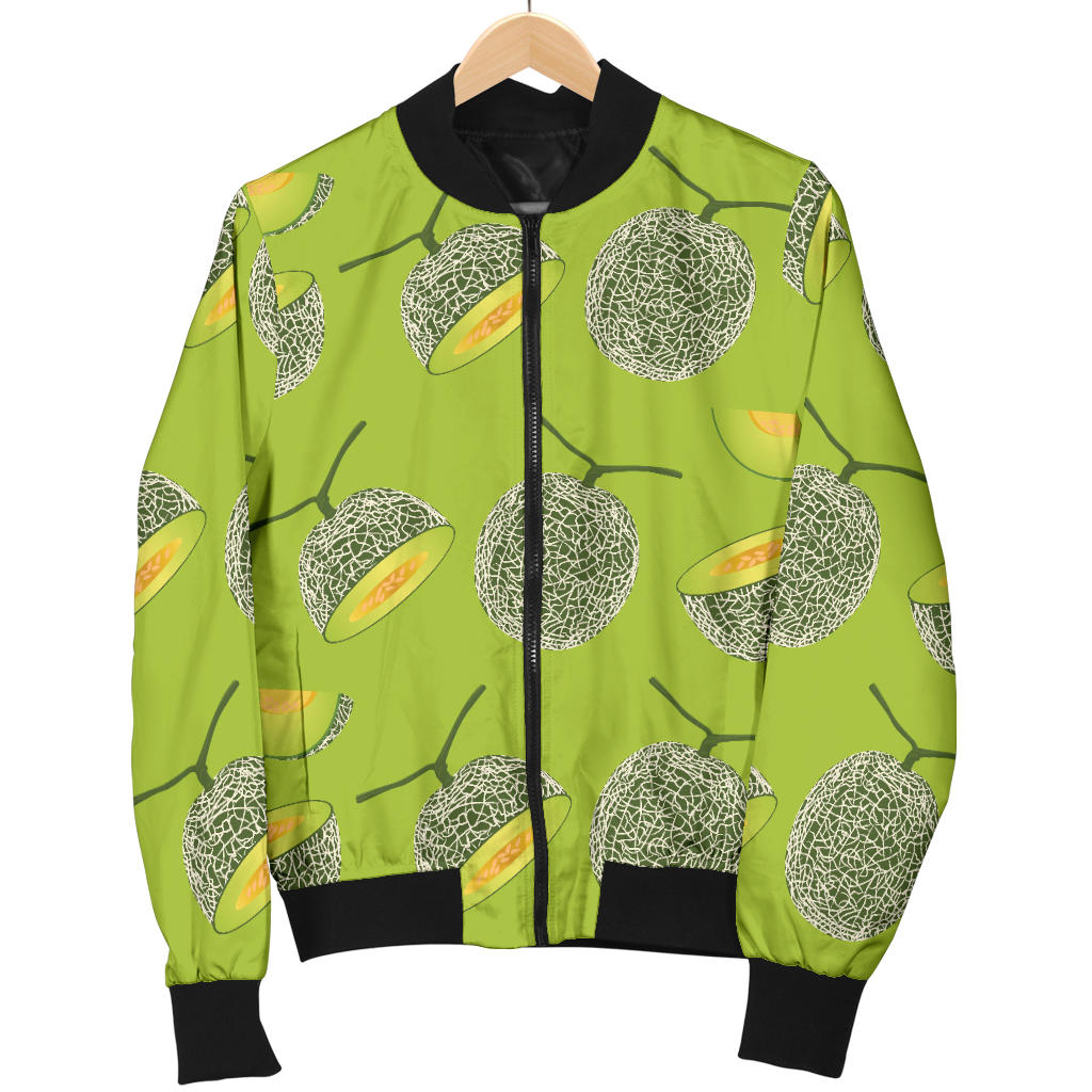 Cantaloupe Pattern Print Design 03 Men Bomber Jacket