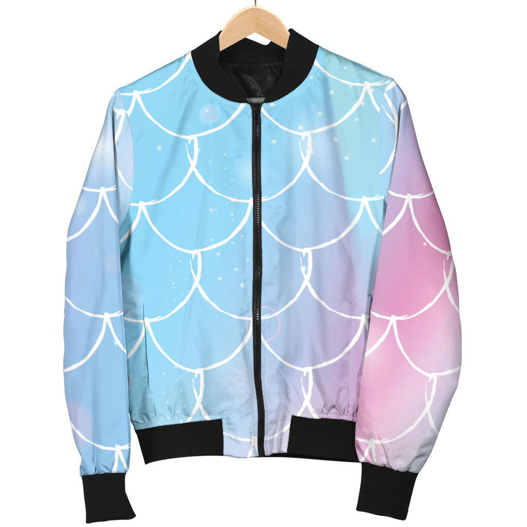 Rainbow Pattern Print Design A06 Men Bomber Jacket