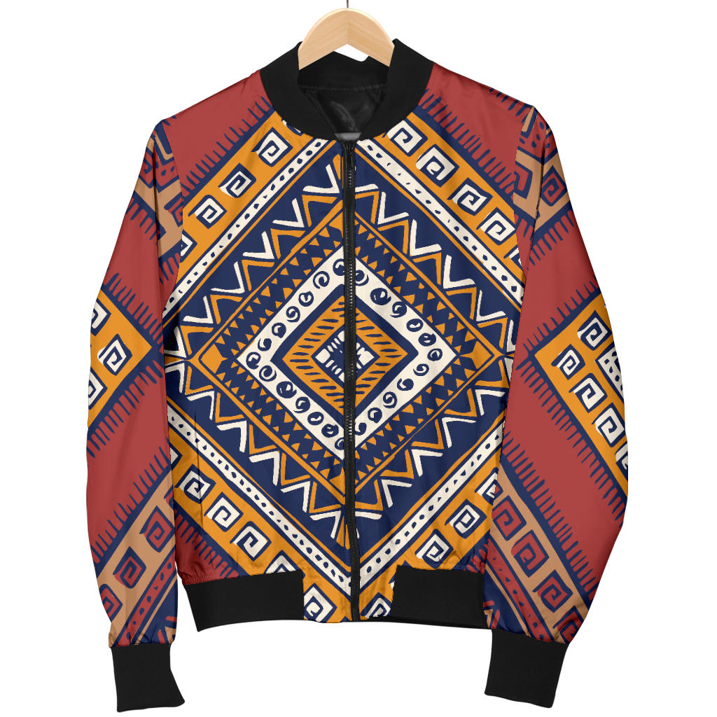Native Pattern Print Design A06 Men Bomber Jacket