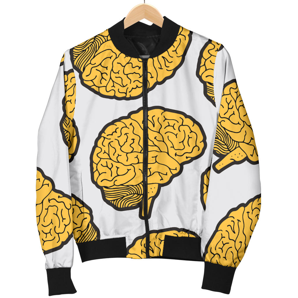 Psychology Pattern Print Design A01 Men Bomber Jacket
