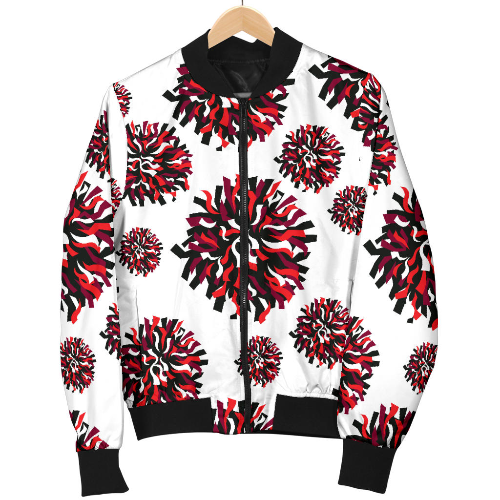 Cheerleader Pattern Print Design 01 Men Bomber Jacket