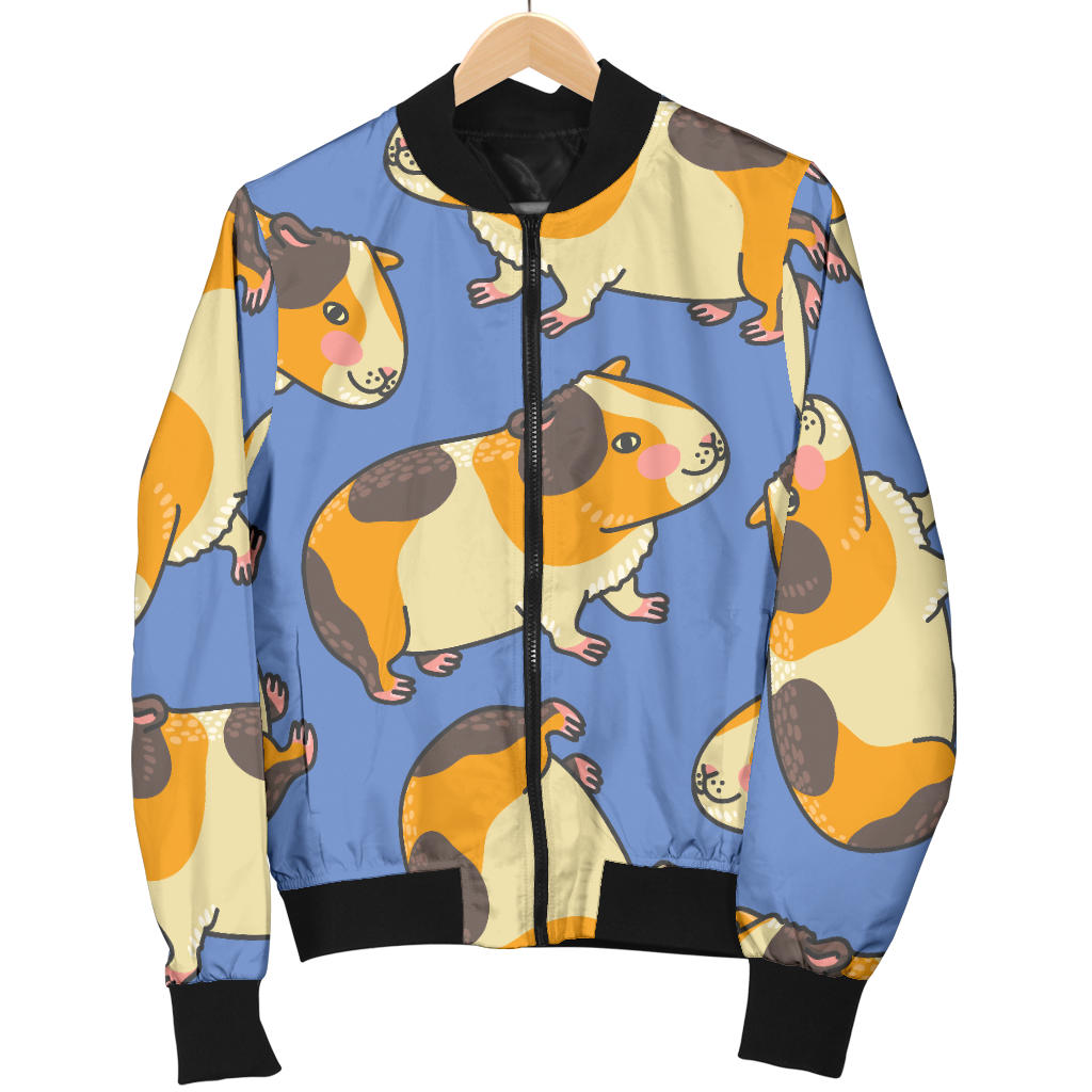 Guinea Pig Pattern Print Design 01 Men Bomber Jacket