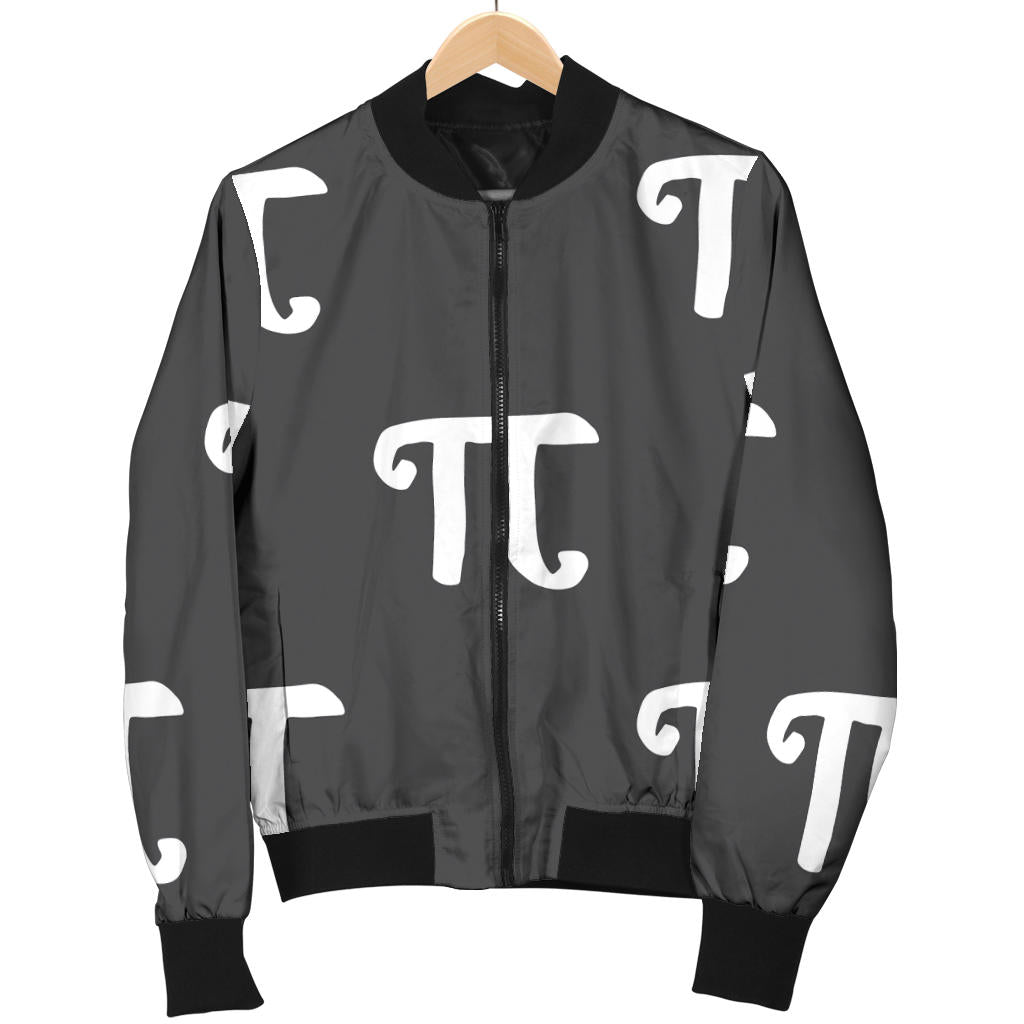 Pi Day Pattern Print Design A01 Men Bomber Jacket