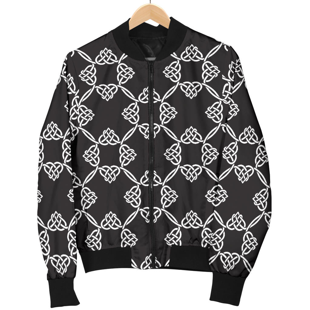 Celtic Pattern Print Design 06 Men Bomber Jacket