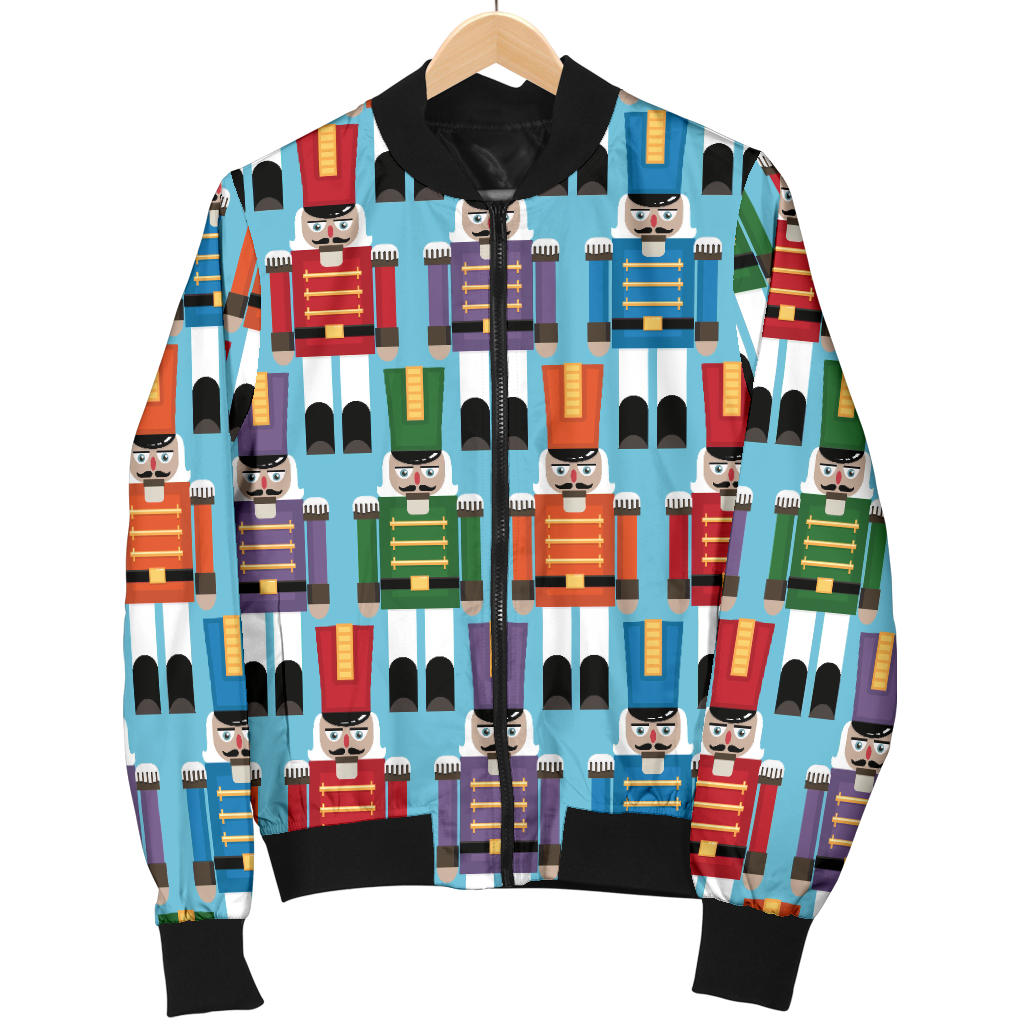 Nutcracker Pattern Print Design A02 Men Bomber Jacket