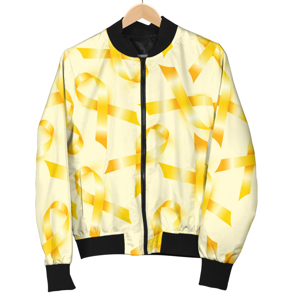 Bone cancer Pattern Print Design 01 Men Bomber Jacket