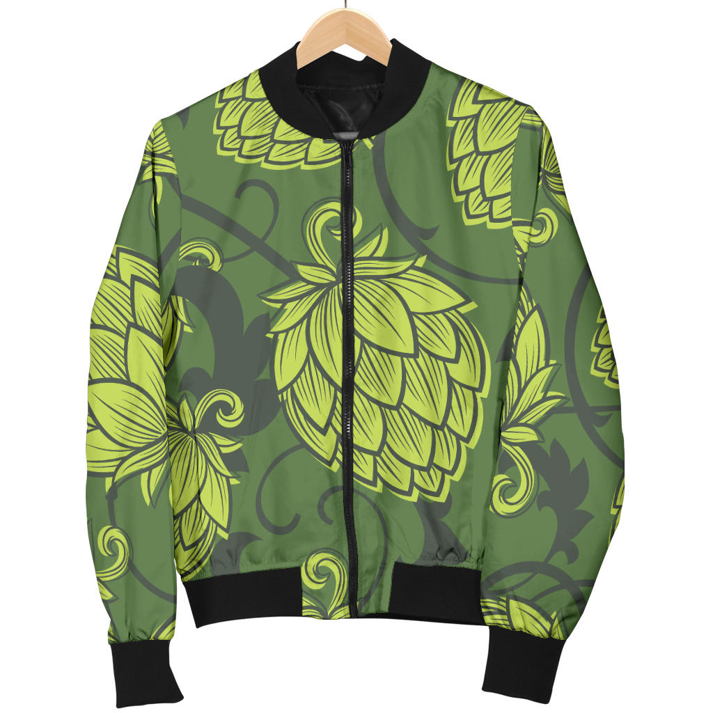 Hope Pattern Print Design 02 Men Bomber Jacket