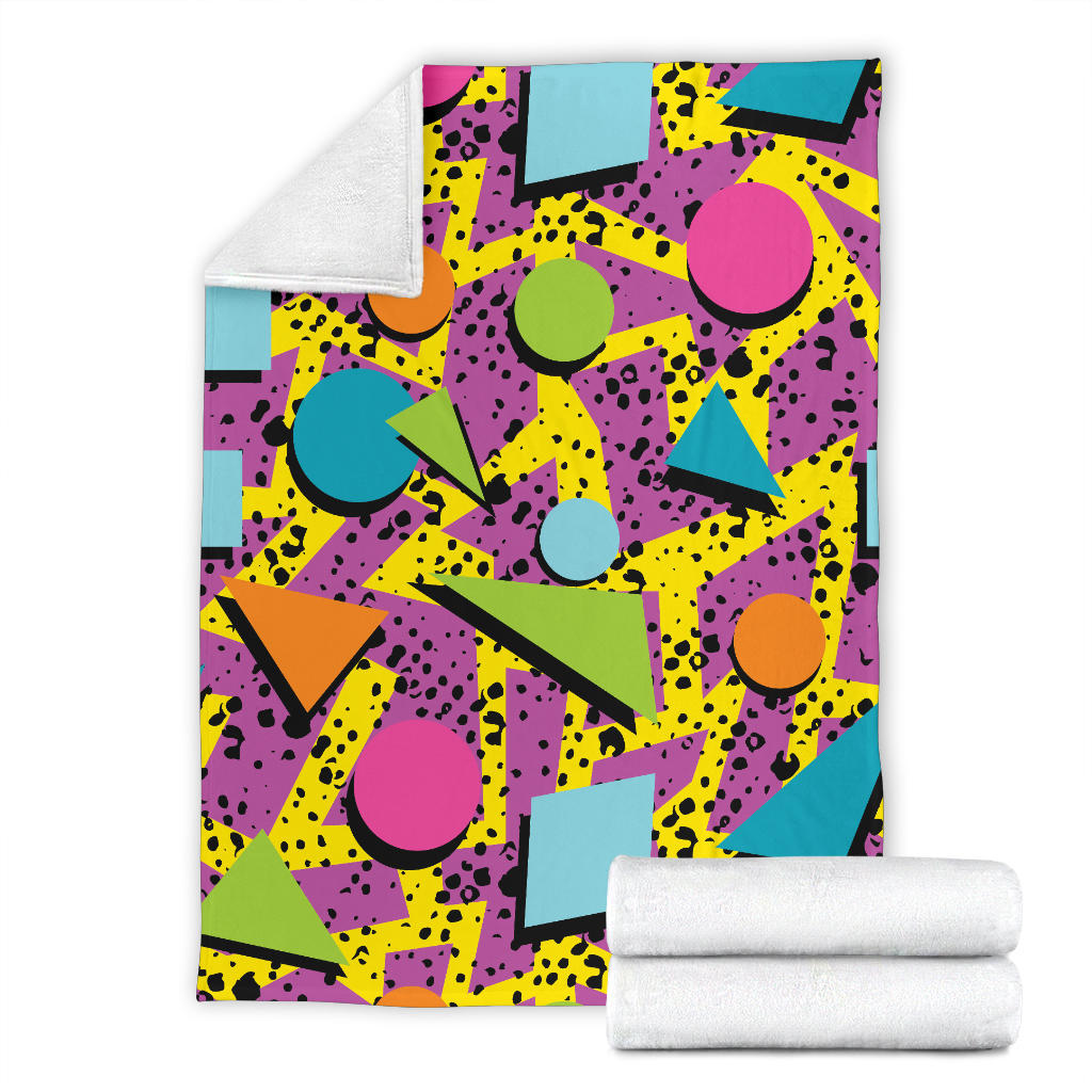 80s Pattern Print Design 1 Premium Blanket