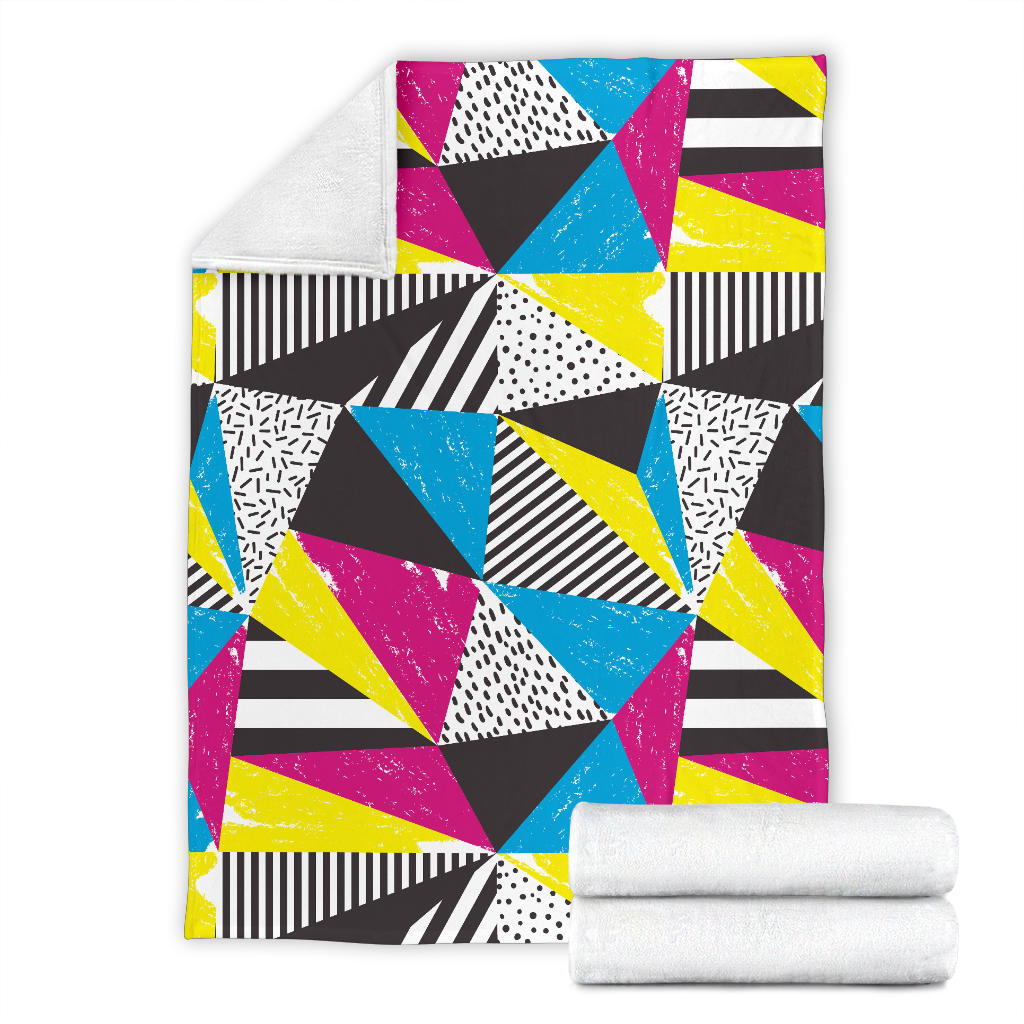 80s Pattern Print Design 2 Premium Blanket