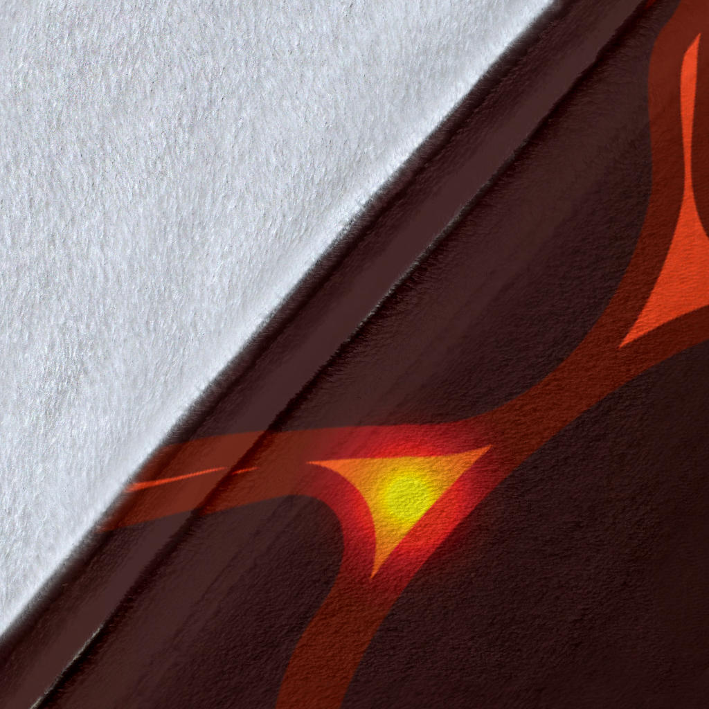 Lava Pattern Print Design 02 Premium Blanket