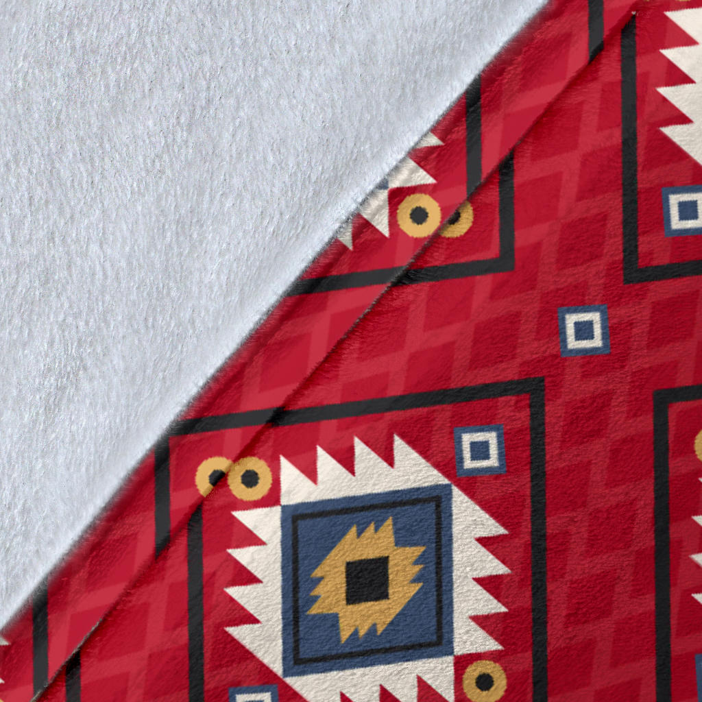 Aztec Pattern Print Design 10 Premium Blanket