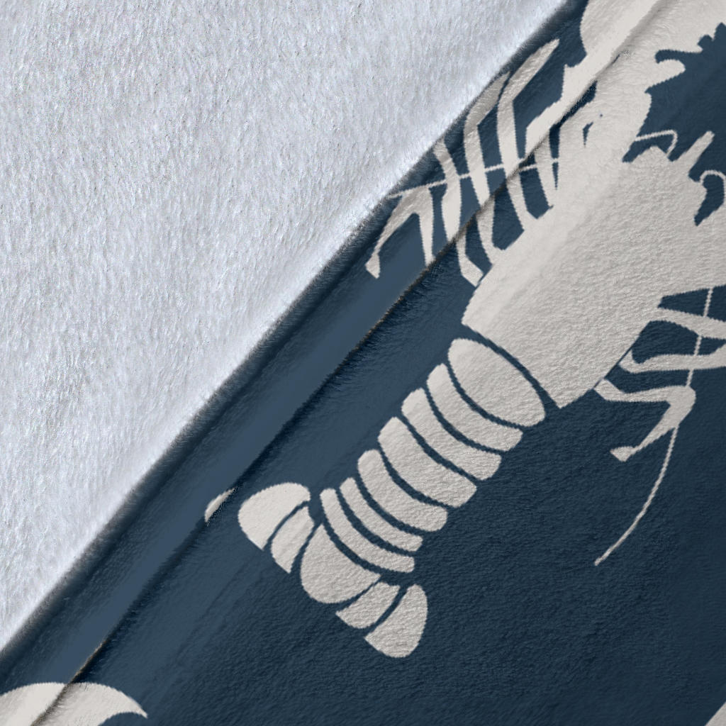 Lobster Pattern Print Design 02 Premium Blanket