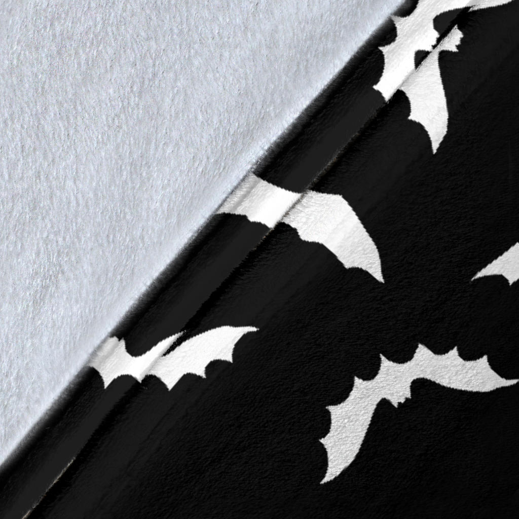 Bat Pattern Print Design 05 Premium Blanket