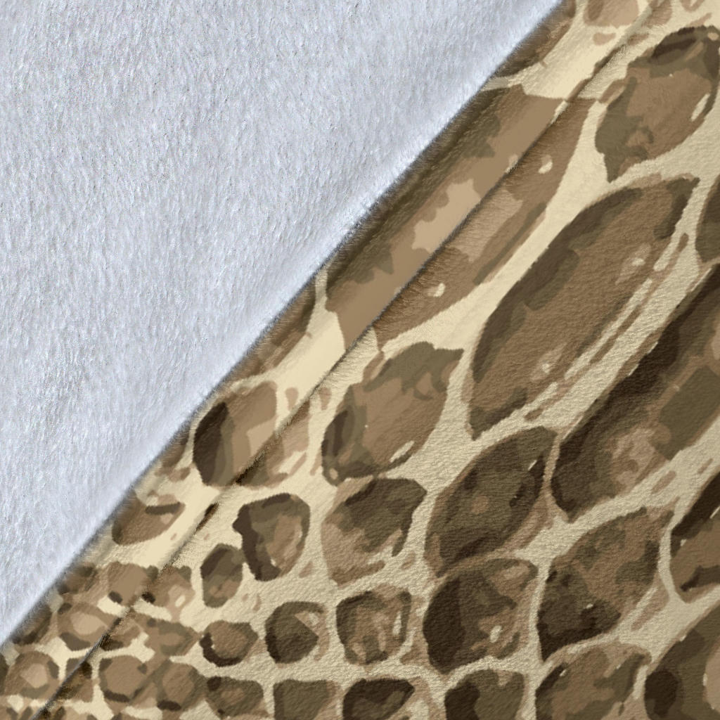 Python Pattern Print Design A02 Premium Blanket
