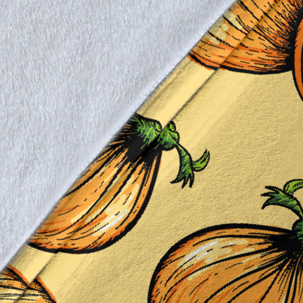 Onion Pattern Print Design A04 Premium Blanket