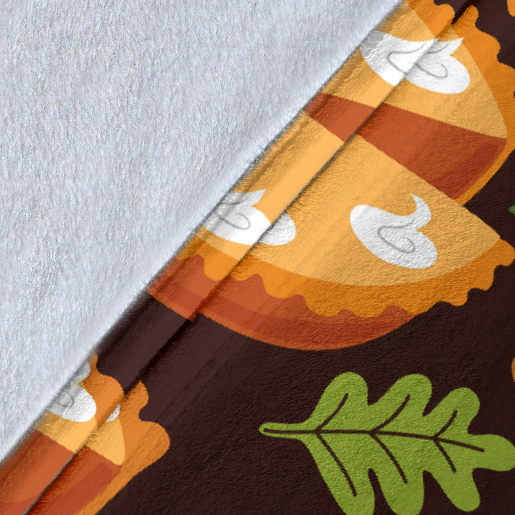 Pie Pattern Print Design A03 Premium Blanket