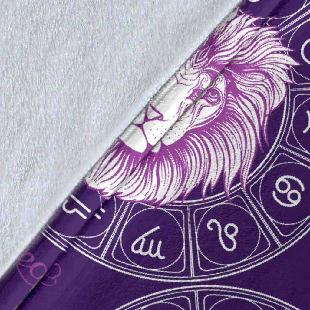 Leo Pattern Print Design 04 Premium Blanket