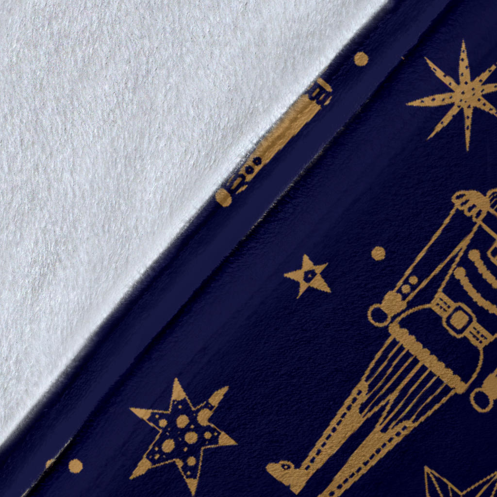 Nutcracker Pattern Print Design A05 Premium Blanket