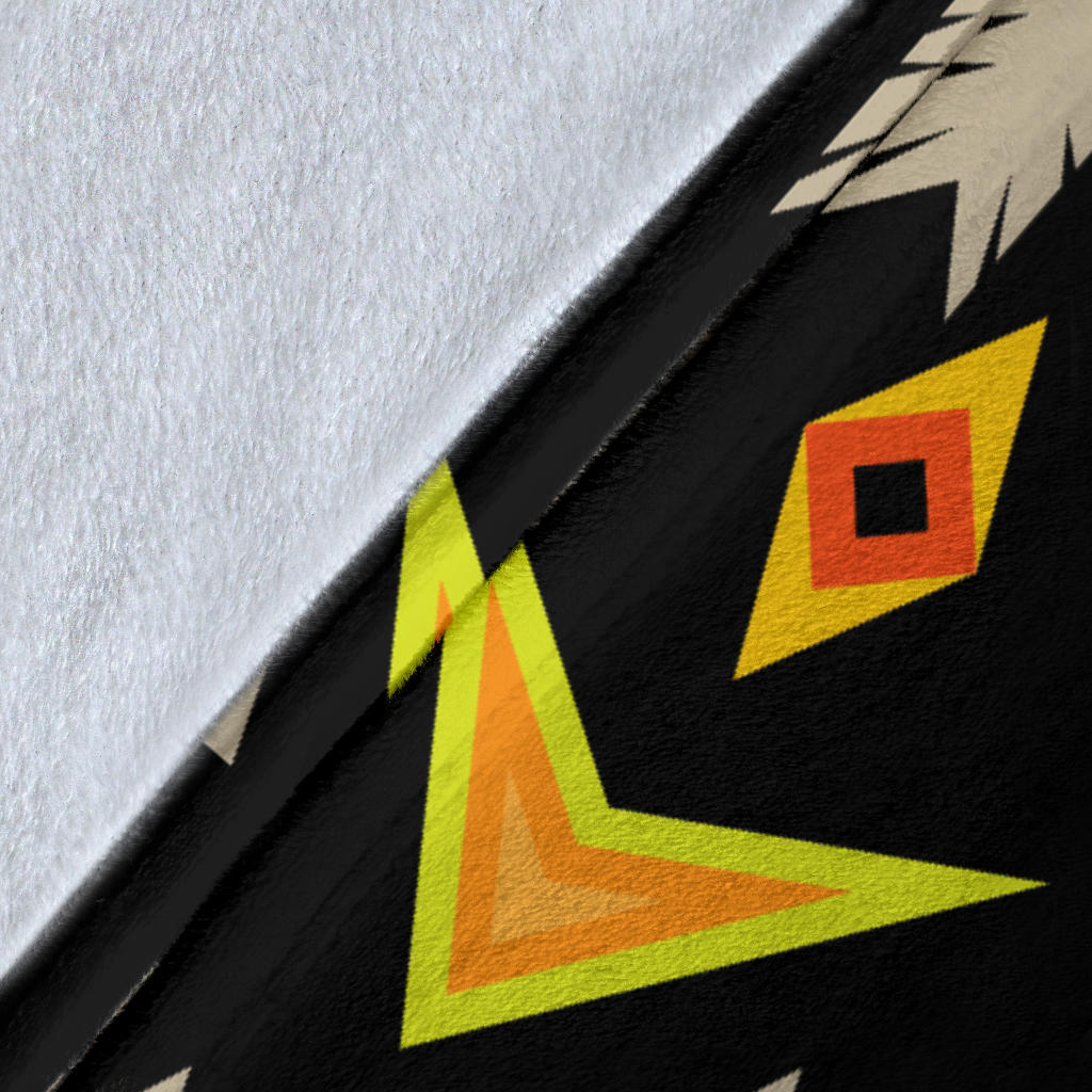 Native Pattern Print Design A05 Premium Blanket