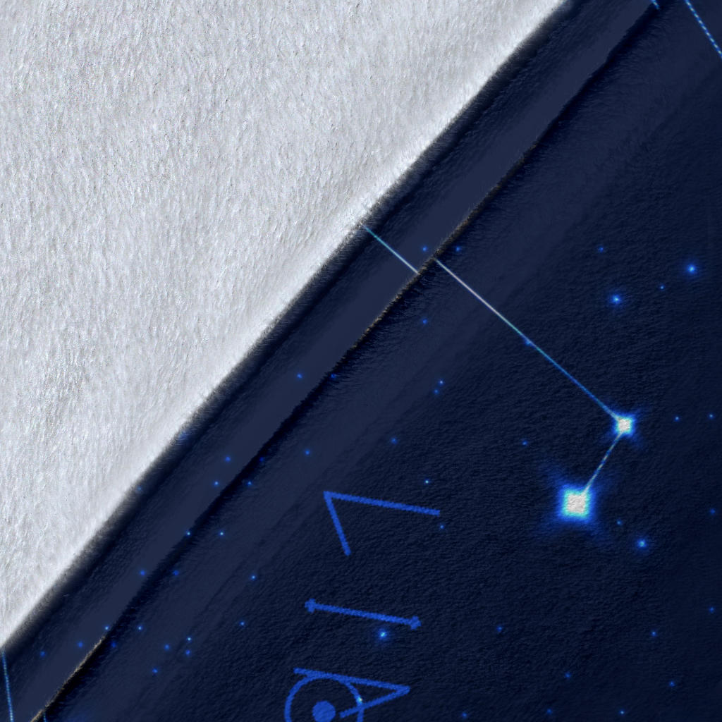 Libra Pattern Print Design 04 Premium Blanket