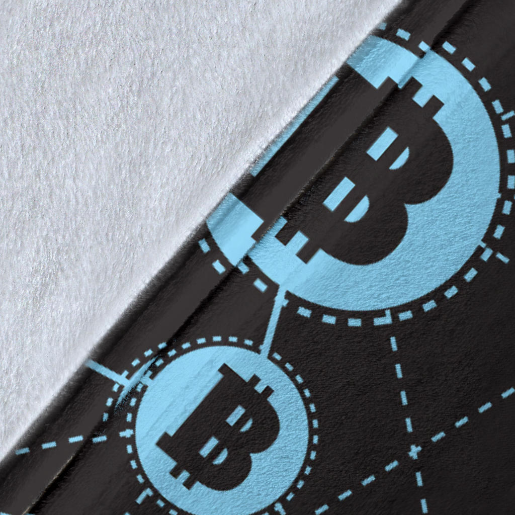 Cryptocurrency Pattern Print Design 02 Premium Blanket