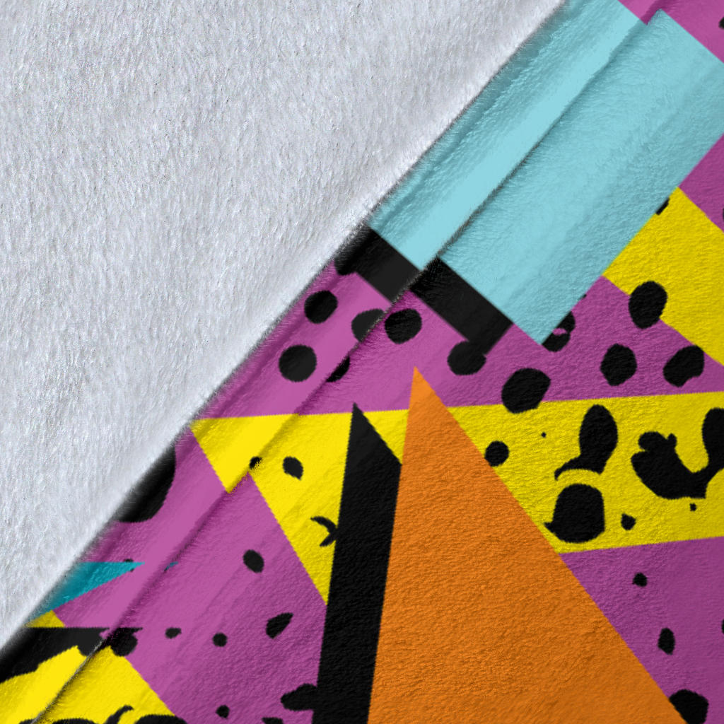 80s Pattern Print Design 1 Premium Blanket
